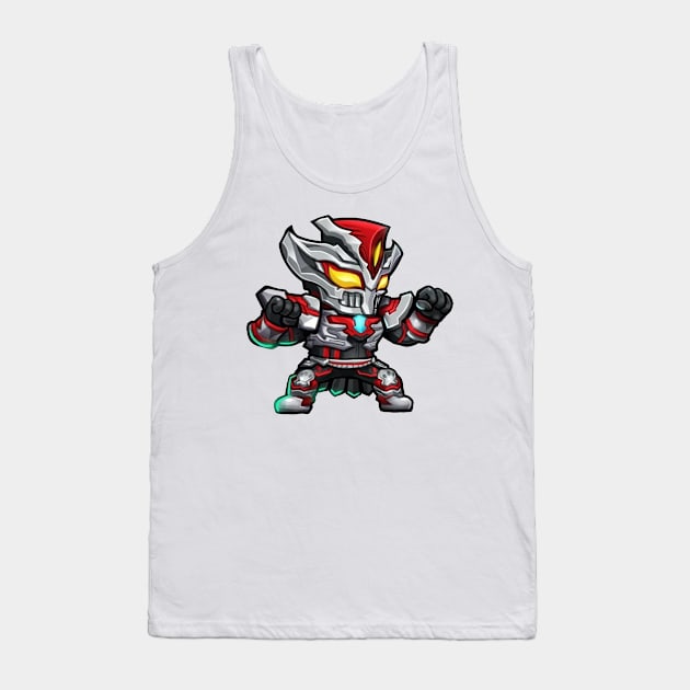 Ultraman Trigger Tank Top by mprokolo corgi